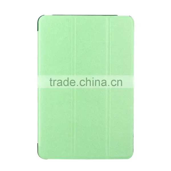 Factory Wholesale Three Folding Flip Standing Leather Case For IPad Pro photo-4