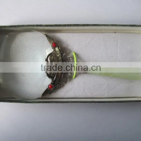 Natural Jade Holder Magnifier With Different Sizes photo-4