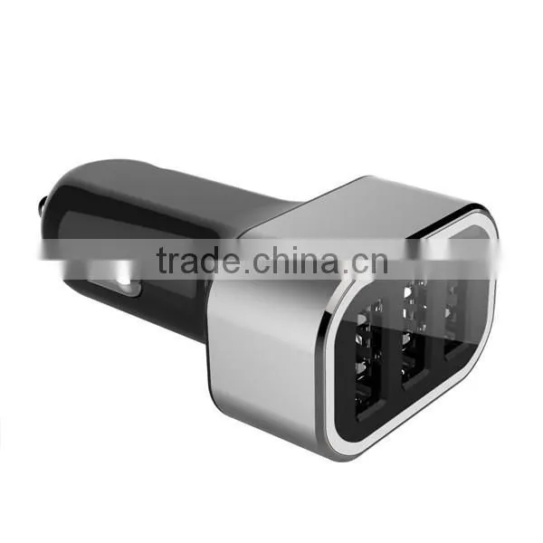 High-end Portable Mini Universal 3 Ports Car USB Charger photo-2