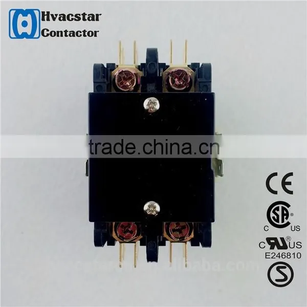 Refrigeration Components 2 Poles 40A 24VAC dp AC Contactor for Furnas SquareD HCC Type ac Cotactor photo-3
