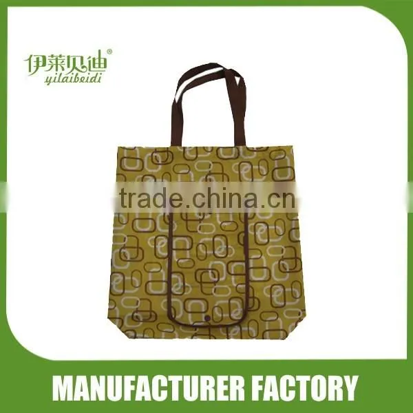 Backpack Foldable Shopping Bag With Flower Pattern photo-6