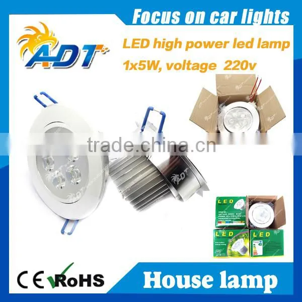 2015 Newest 5w High Power Led Ceiling Light Dome Lamp 90-240v photo-2