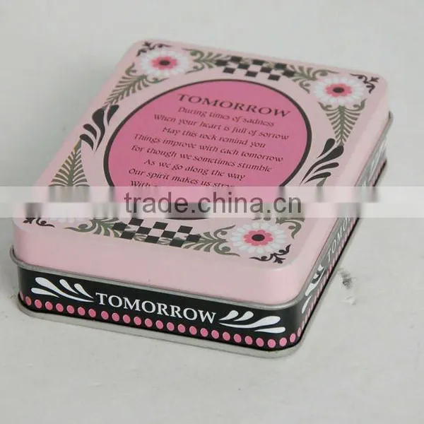 Custom Gift Card Tin Box/post Card Tin Box photo-6