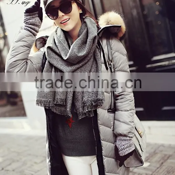 Factory Direct Wholesale Price Square Raccoon Fur Collar /raccoon Dog Fur Collar photo-2