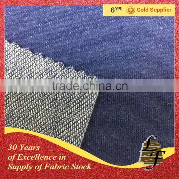 Blue Knitted Denim Fabrics Stocklot Wholesale PC21-D15111502 photo-3