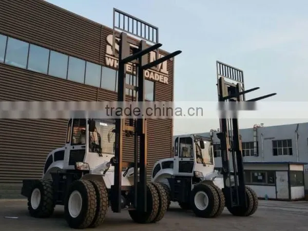 High Quality Terrian Forklift C6000 for Rough Environment photo-2