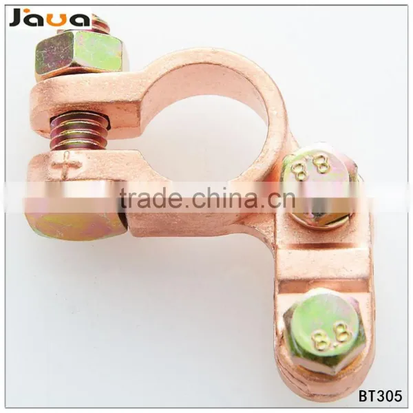 2 Pieces Elbow Zinc Battery Terminals photo-3