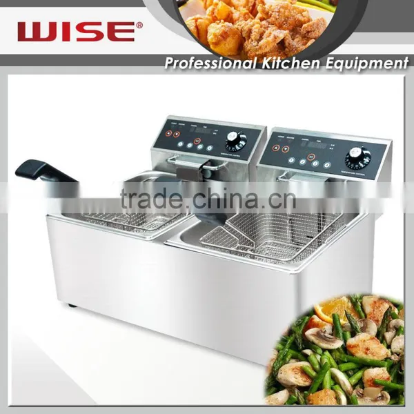 2016 New Product Exclusive 16L Potato Chip Fryer With Two Tanks Hotel Equipment photo-4