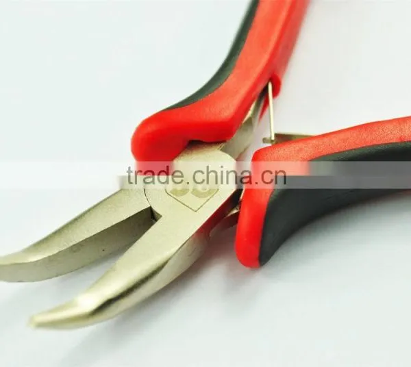 Chrome Vanadium Mini Bent Nose Plier Cutting Pliers photo-3