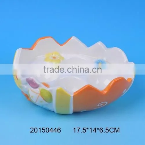 2016 New Arrival Ceramic Egg Plate photo-2