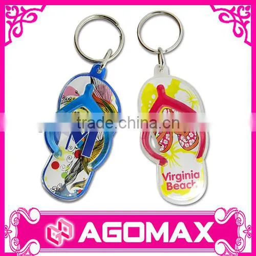 Top Quality Novelty Gift Durable Printed Acrylic Keychain photo-4
