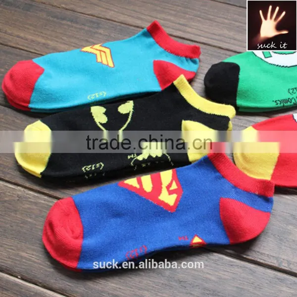 Hero Series Cool Man Ankle Socks With Made in China photo-6