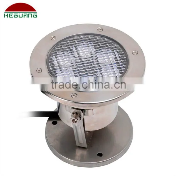 AC/DC 12/24V 6*1W V4A/#316 S.S. RF Remote RGB Control LED Underwater Pool Lamp IP68 Structural Salt/Sea Waterproof photo-4