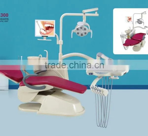 Electricity dental unit with Sensor LED light fashional dental chair unit