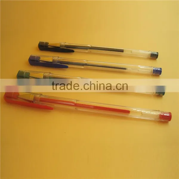 Colorful Gel Ink Pen Set,soft PVC Packing (G-100,0.8/1.0mm Point) photo-6