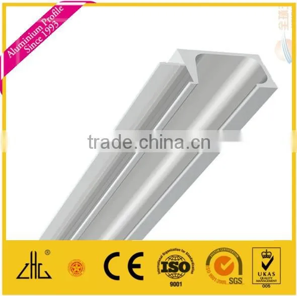 Good Quality Wood Grain Aluminum Profile for Kitchen Cabinet photo-2