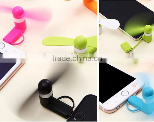 Cooling Handheld USB Mini Fan OTG Usb Fan for Phone photo-2