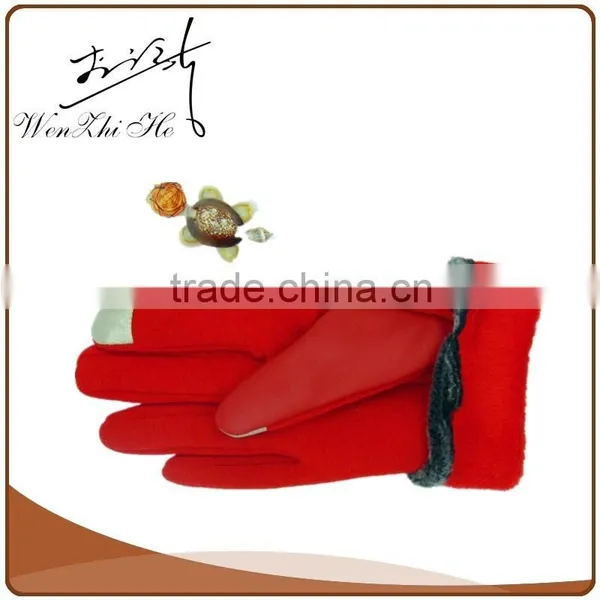 Hand Worm Leather Mitten Gloves Manufacturer in China photo-3