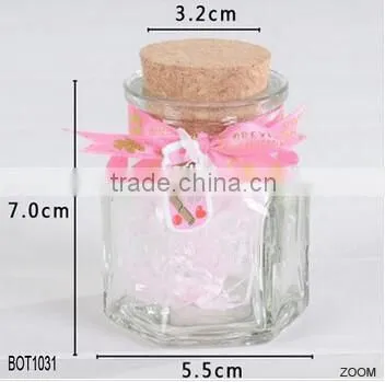 Gift Glass Drift Bottles for Message in a Bottle Wishing Bottles With Cork