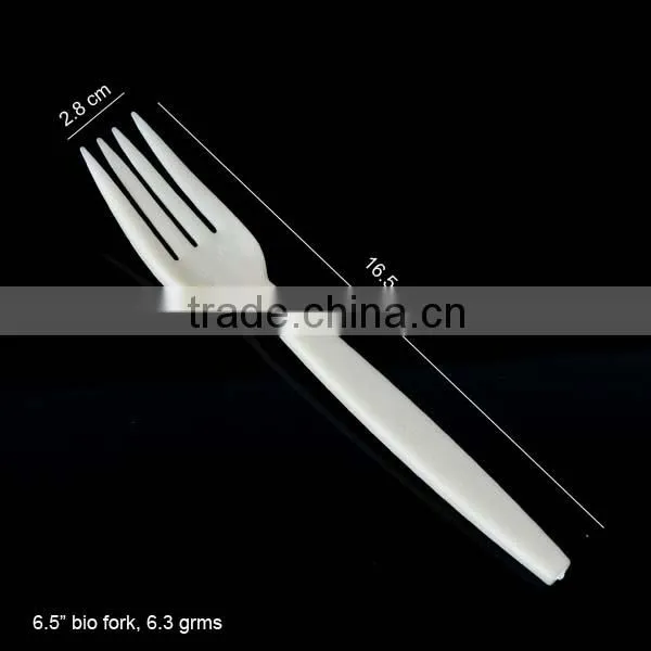 Plant Starch Biodegradable Fork/corn Starch Utensils photo-2