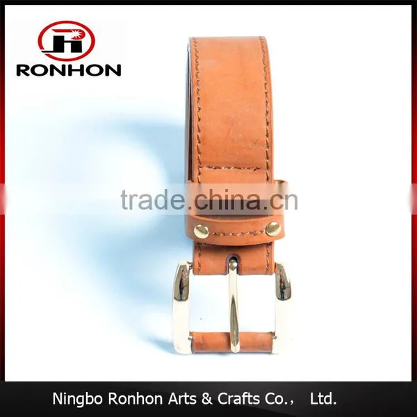 China Low Price Products Full Grain Leather Belts my Orders With