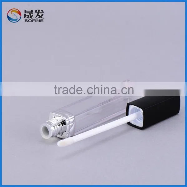 Transparent Plastic Cosmetic Packaging Lip Gloss Tube photo-3