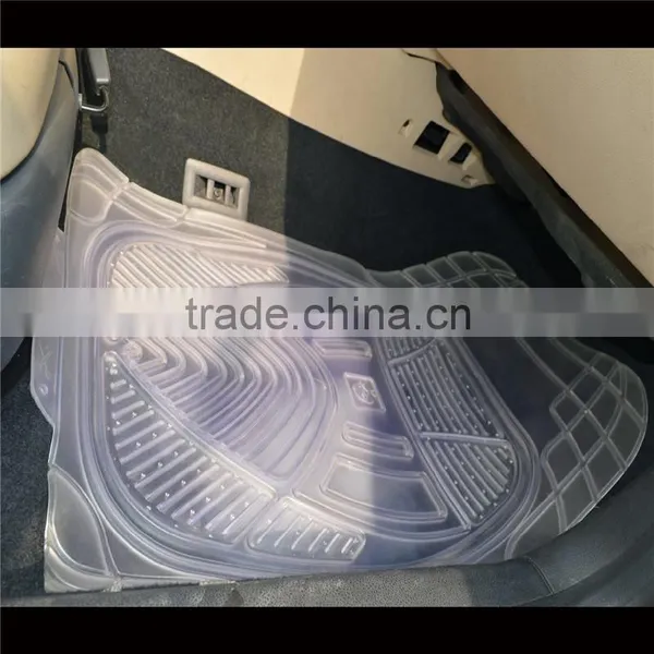 2016 Transparent PVC Rubber Non-slip Automobile Floor Mats photo-4