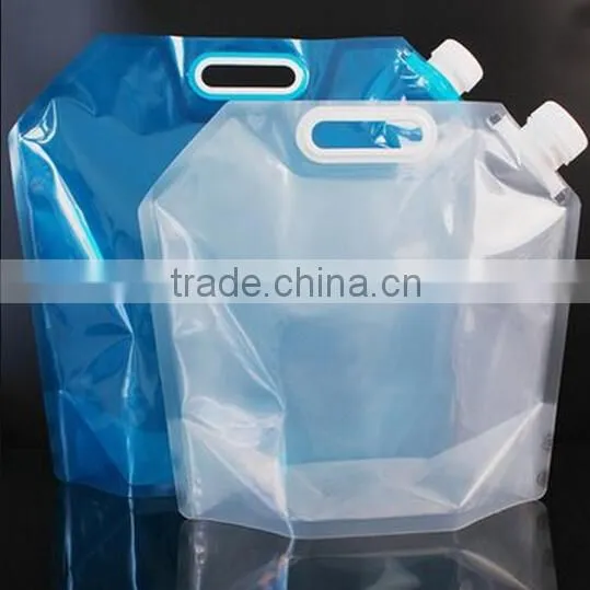 Portable Folding Water Bag / Outdoor Water Carrier Storage / Folding Water Bottle Water Bag photo-5