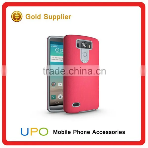 [UPO] New Hybrid Rugged Protective Shockproof Armor Hard PC Cell Phone Case for LG g3 photo-2