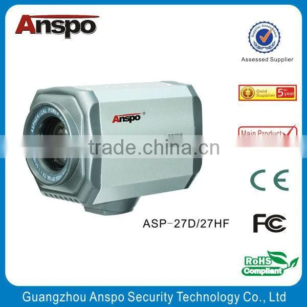 Best Selling Zoom Product 1/4" SONY CCD 27 Zoom CCTV Camera Bullet Camera