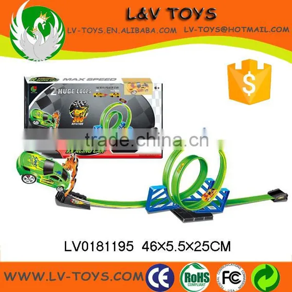 New Design Orbital Toys Pull Back Railway Car Play Set photo-4