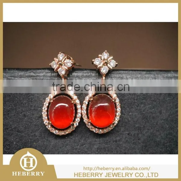 Silver Earrings With Gemstones Best Gifts to Girlfriend photo-5