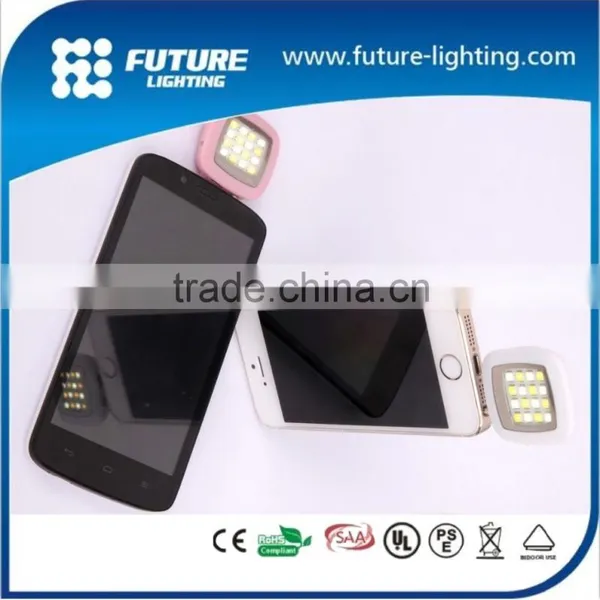 Emergency Lighting Mini Square Environmental Rechargeable Battery Iblazr Selfie LED Flashlights photo-2
