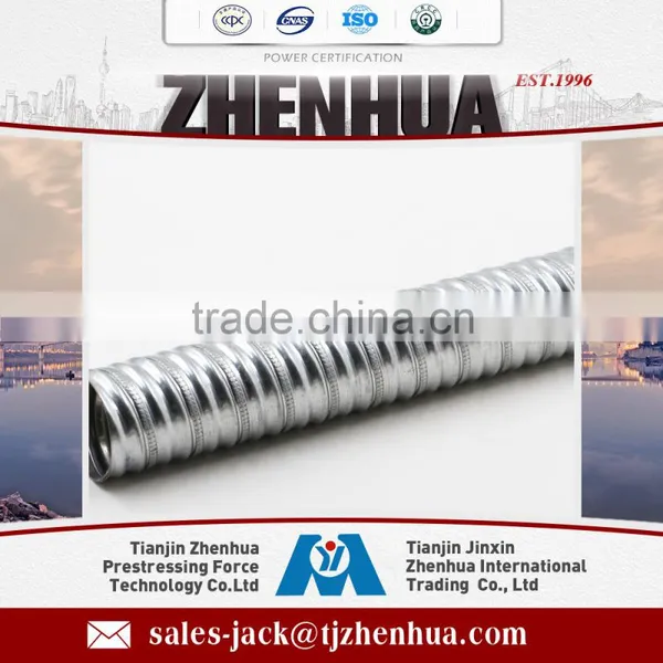 Metal Material Galvanization Corrugated Duct photo-2