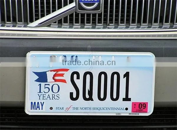 High Quality Custom Embossed License Plates photo-2
