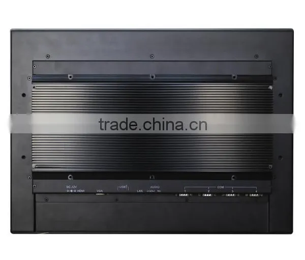 19'' Fanless 5*USB , 4*COM , 1*LAN Resistive Touch Industrial Panel PC Price photo-4