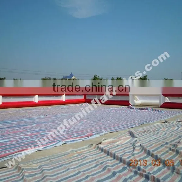 Adults Inflatable Football Field Customized 0.55mm PVC Inflatable Football Pitch photo-3