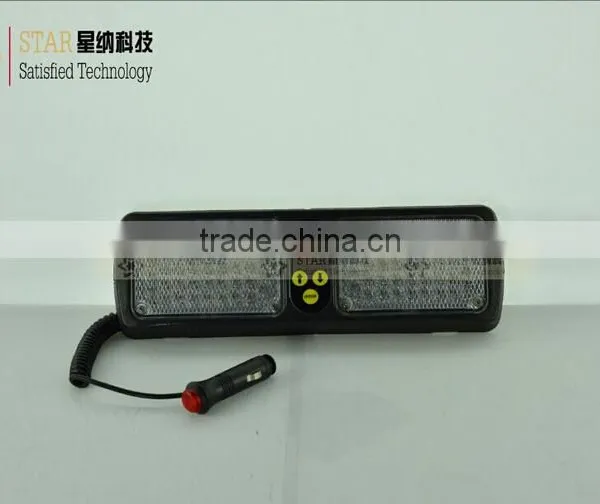 Red and Blue Led Strobe Warning Panel Visor Light photo-5