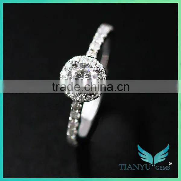 Jewelry designs Moissanite gold band rings, moissanite vs diamond in lower price