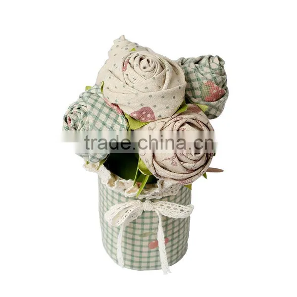 Handmade Fragrance Home Flower Decoration Filled With Activated Bamcoo Charcoal photo-2