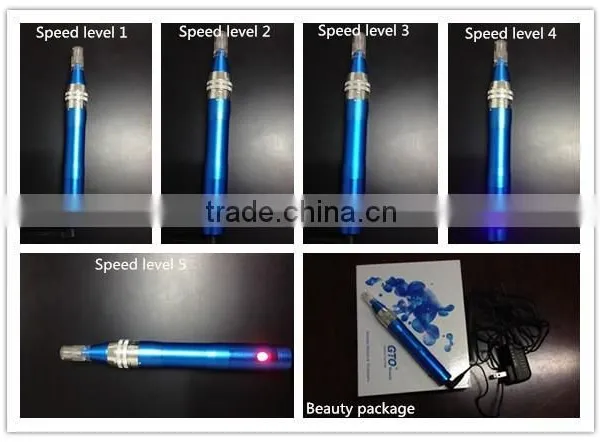 GTO Nano Needles Face Roller Pen Electric Nano Derma Pen photo-3