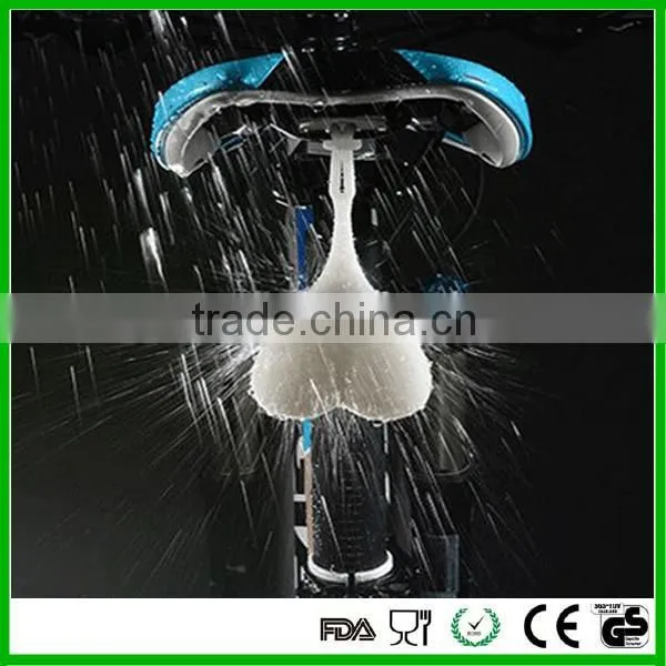 Rechargeable Silicone Led Bicycle Front/tail Light photo-3