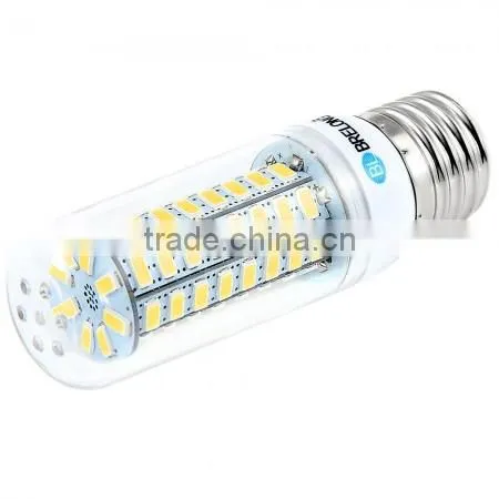 BREL0NG E27 12W 725730SMD 1100-1200LM 6000-6500K/3000-3500K White/Warm White Light LED Corn Bulb Lights (AC220-240V) photo-4
