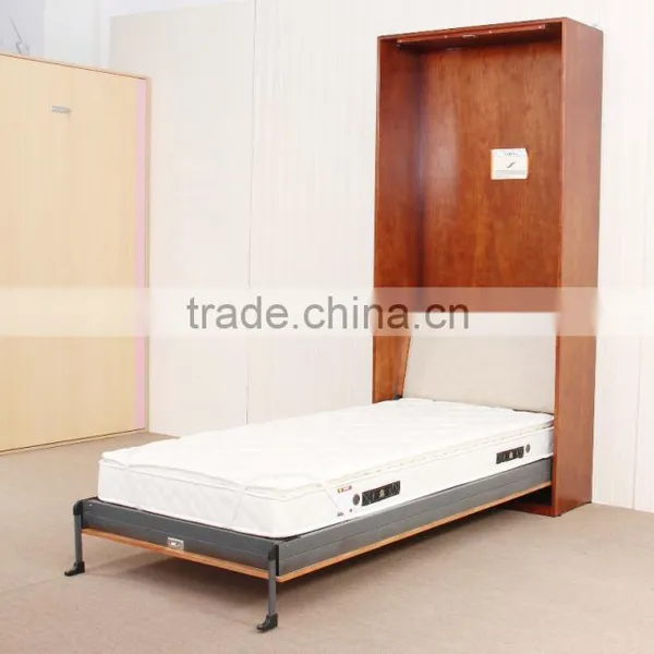 Bed Hardware for Space Saving Vertical Type Murphy Hidden Wall Bed With a Table photo-4