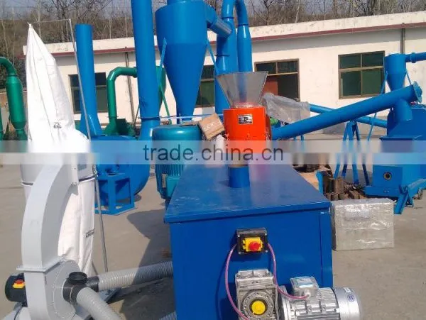 Agricultural Equipment 500kg/h Biomass Wooden Pellet Production Line for Small Business photo-2