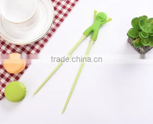 Fancy FDA Silicone Chopstick Holders for Kids Funny Chopsticks photo-2
