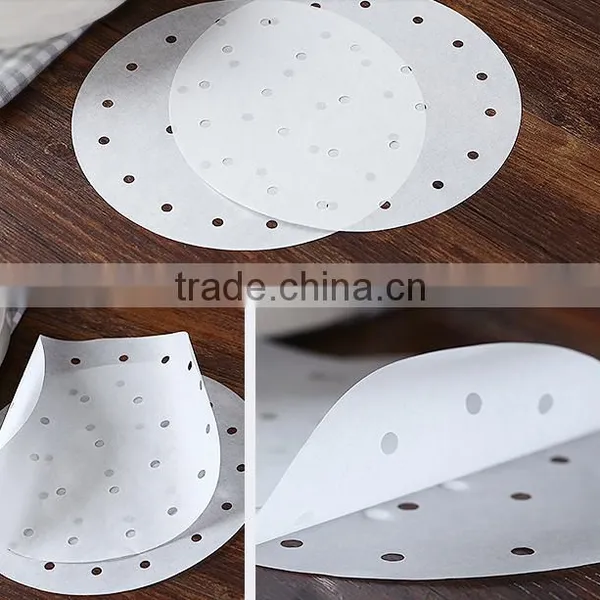 Food Steamer Using Coated Silicone Baking Paper Made in China. photo-4