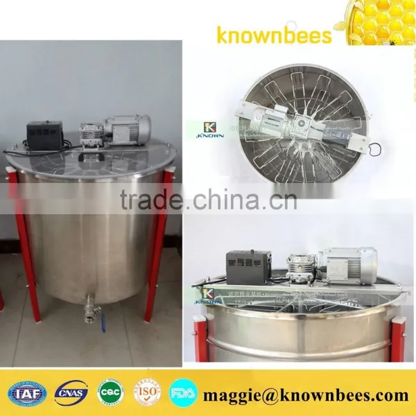 Beekeeping Stainless Steel 12 Frames Manual Honey Extractor photo-3