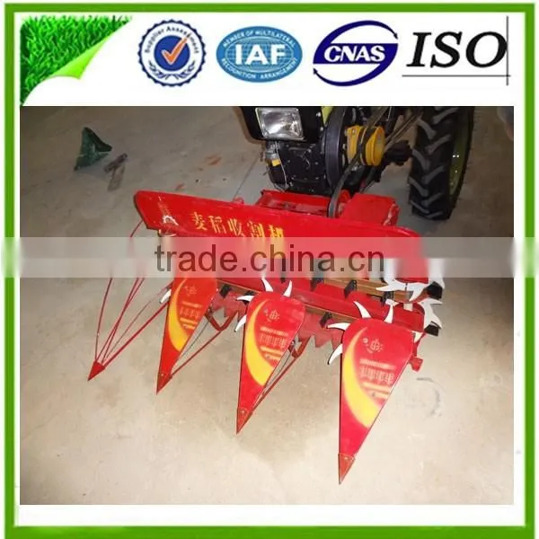 Shandong China Factory Diesel Power Tiller 1200MM,1300MM,1500MM Rice &Wheat Mini Harvester photo-3