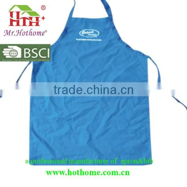 100% Polyester High Quality Wholesale Custom Waterproof Kitchen Apron With Logo Print photo-2